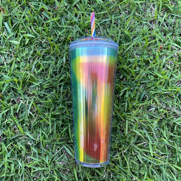 Starbucks Rainbow Domed Tumbler- NWT - Picture 3 of 9